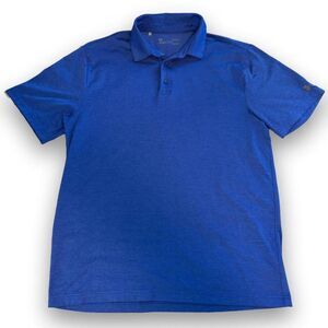 Under-Armour Men's Blue Polo-shirt